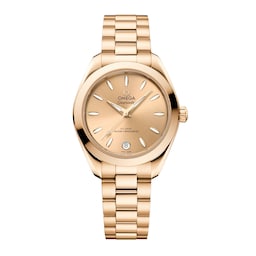 17332401 - Seamaster Aqua Terra 150M 30mm Ladies Watch Yellow