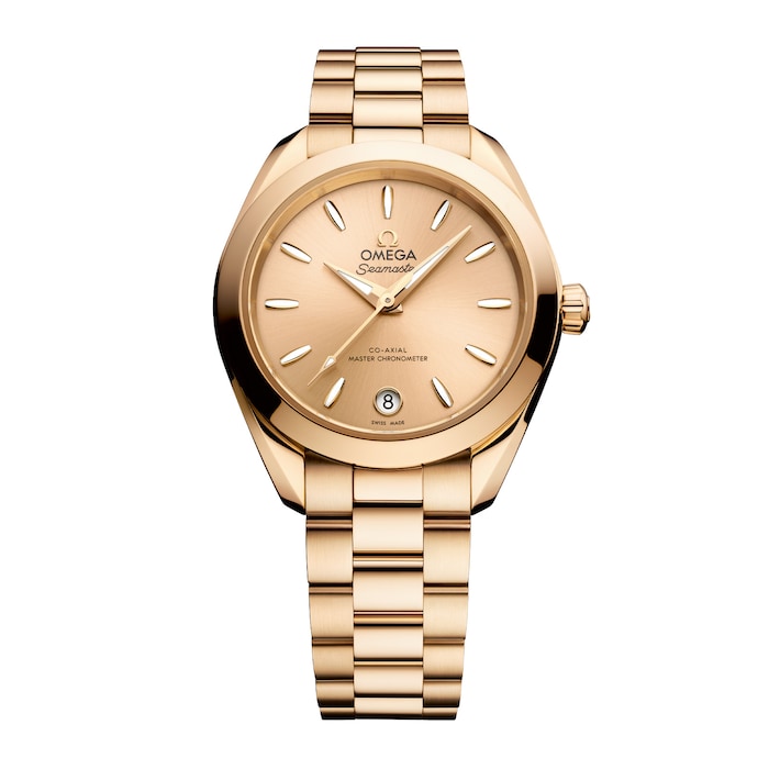 Omega Seamaster Aqua Terra 150M 30mm Ladies Watch Yellow