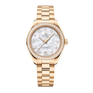 Omega Seamaster Aqua Terra 150M 30mm Ladies Watch White