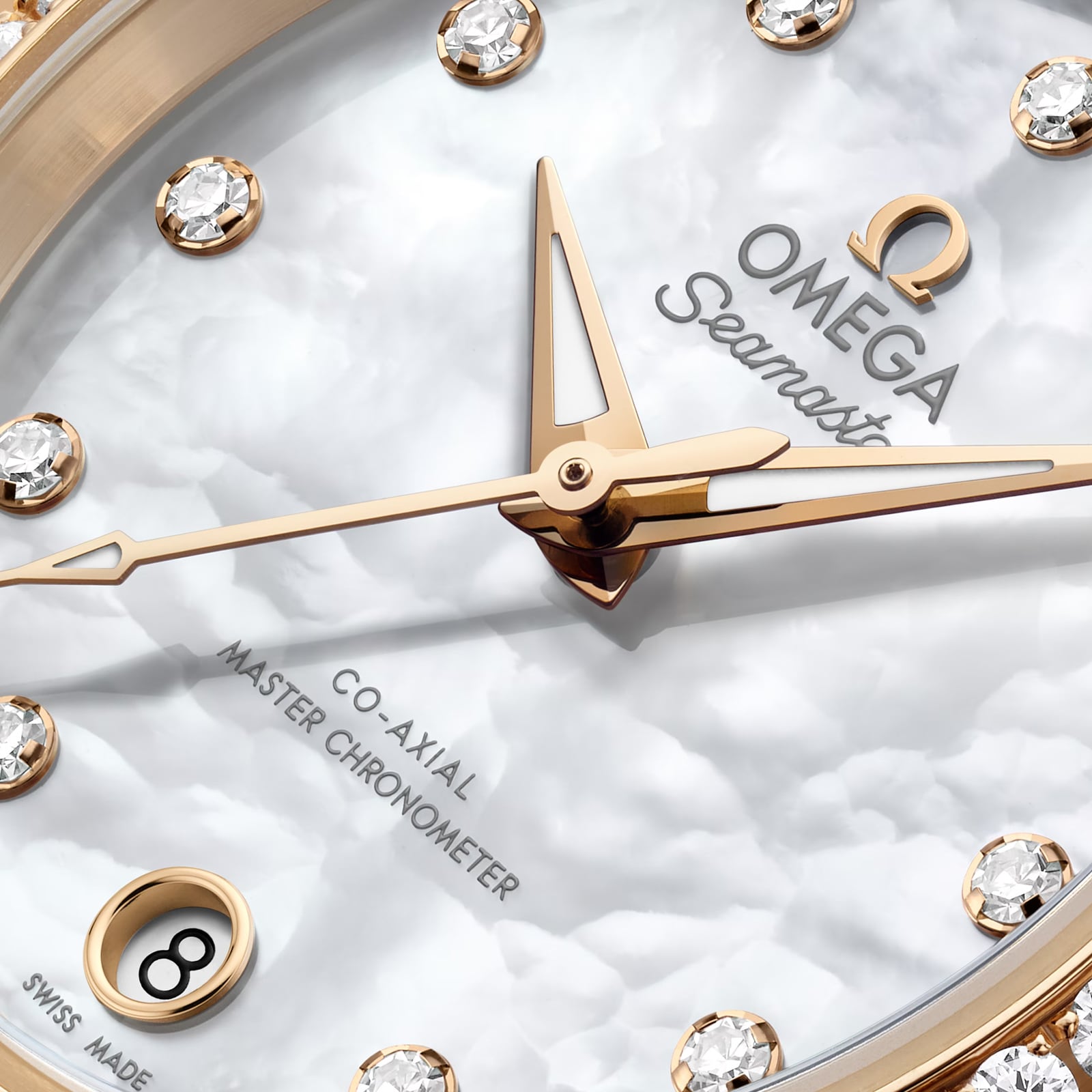 Omega Seamaster Aqua Terra 150M 30mm Ladies Watch White