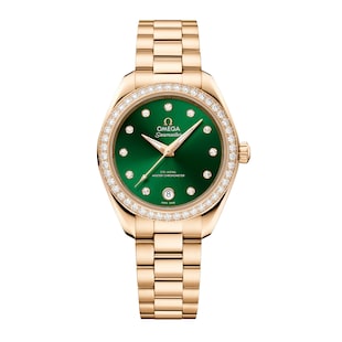 Omega Seamaster Aqua Terra 150M 30mm Ladies Watch Green