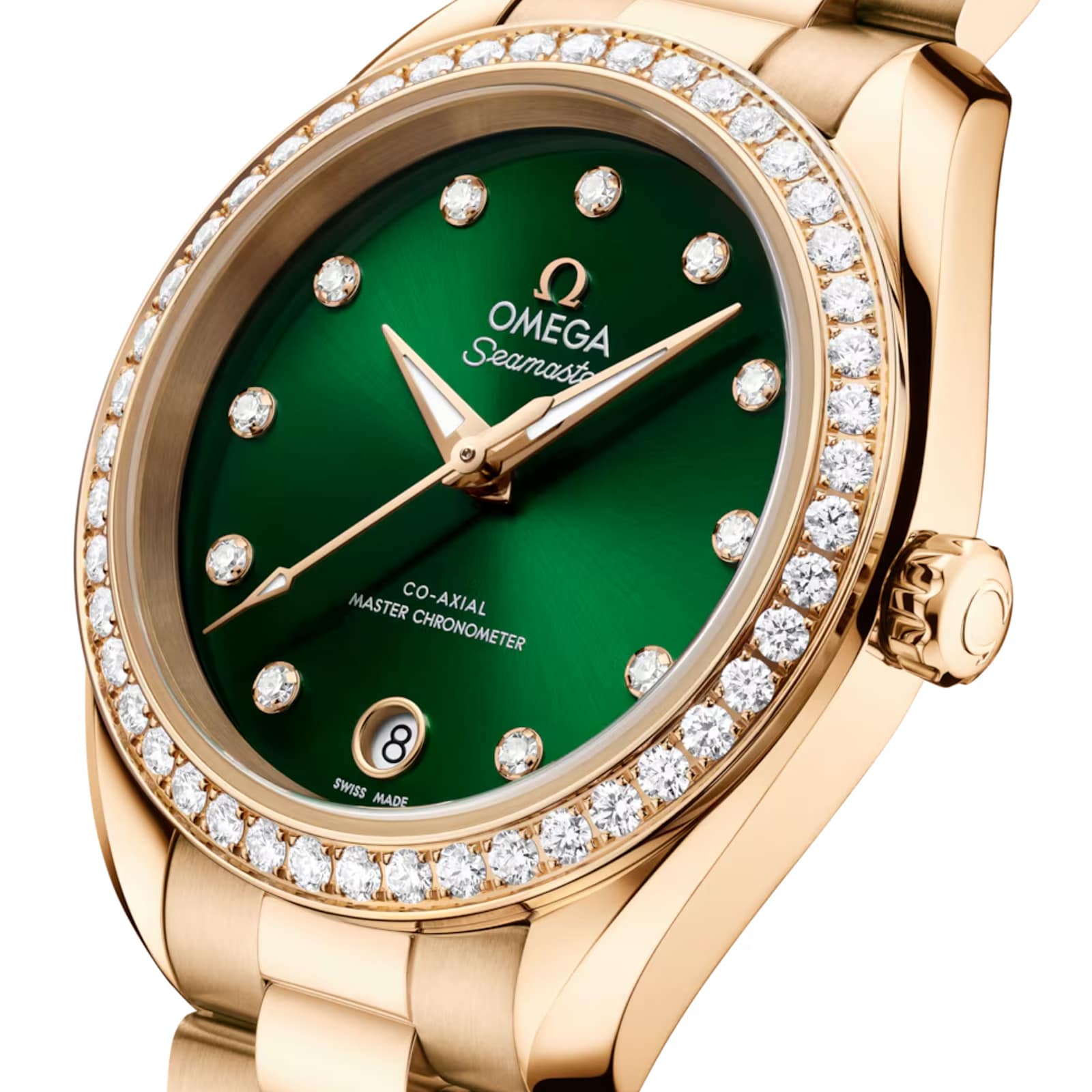 Omega Seamaster Aqua Terra 150M 30mm Ladies Watch Green