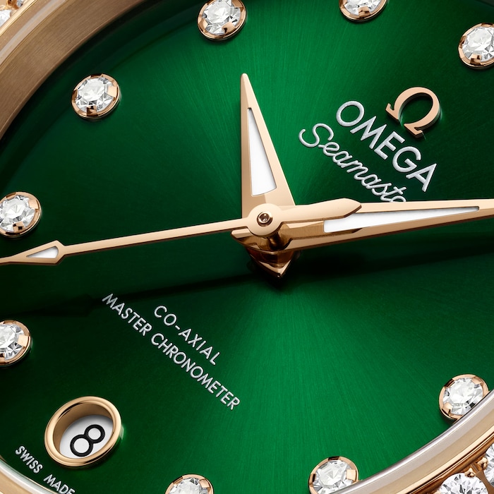 Omega Seamaster Aqua Terra 150M 30mm Ladies Watch Green