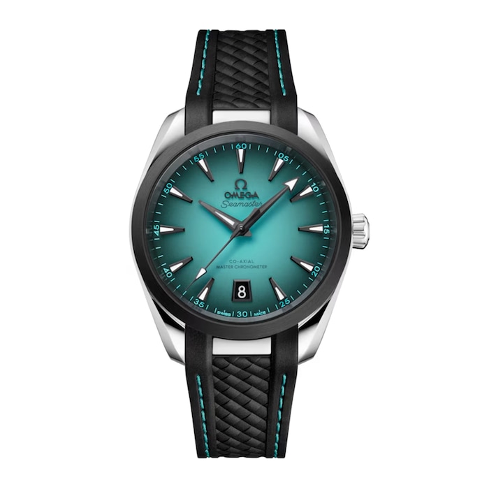 Omega Seamaster Aquaterra 150M 38mm Mens Watch Turquoise