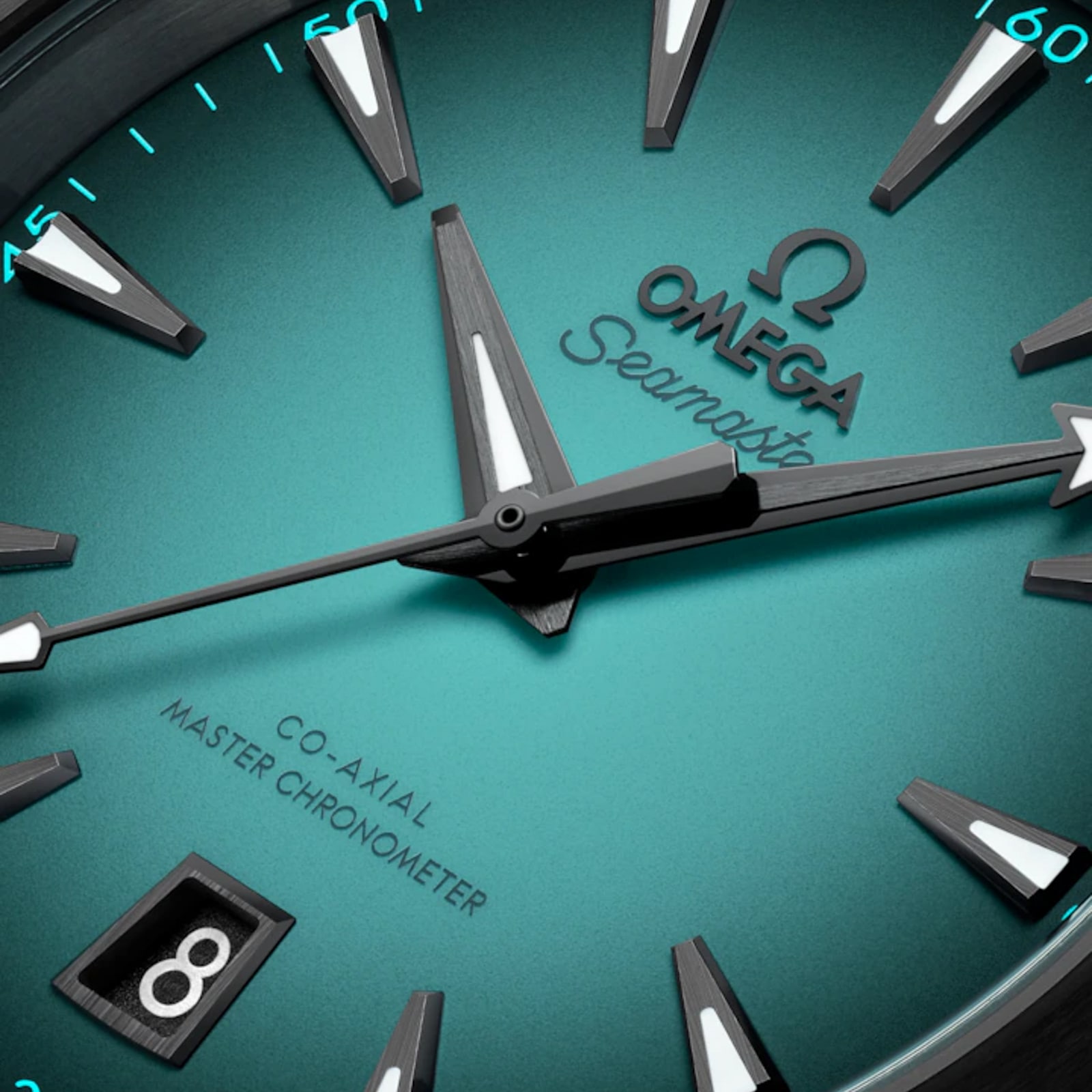Omega Seamaster Aqua Terra 150M 38mm Mens Watch Turquoise