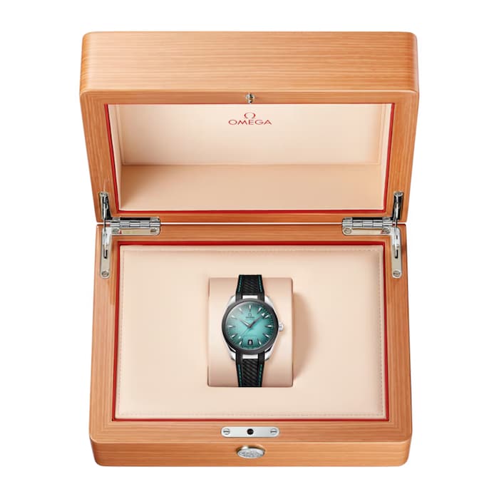 Omega Seamaster Aquaterra 150M 38mm Mens Watch Turquoise