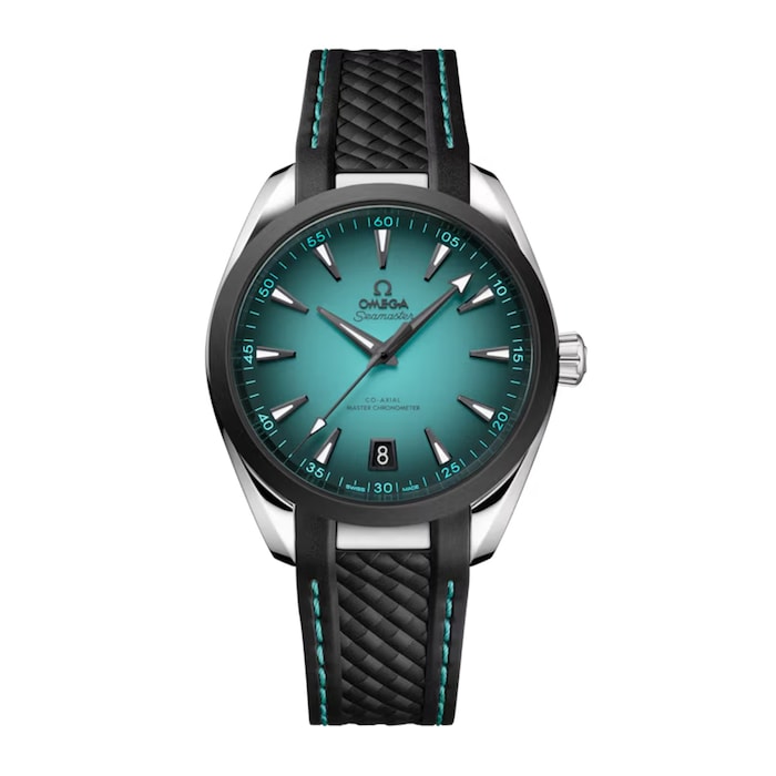 Omega Seamaster Aquaterra 150M 41mm Mens Watch Turquoise