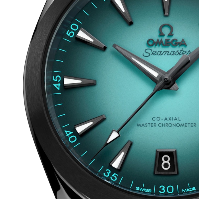Omega Seamaster Aquaterra 150M 41mm Mens Watch Turquoise