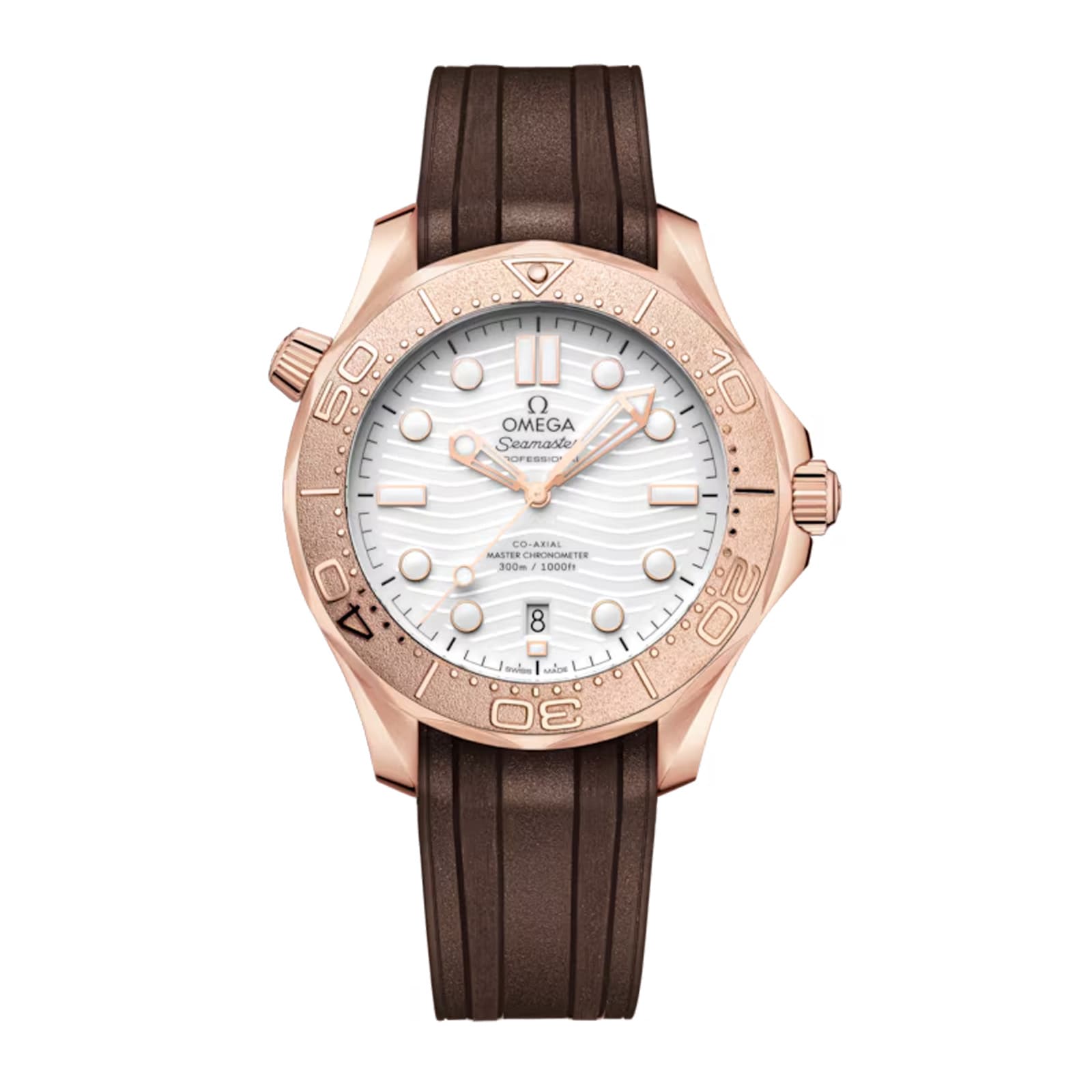 Omega Seamaster Diver 300M Automatic 42mm Mens Watch Rose Gold Omega Seamaster Diver 300M Automatic 42mm Mens Watch Rose Gold