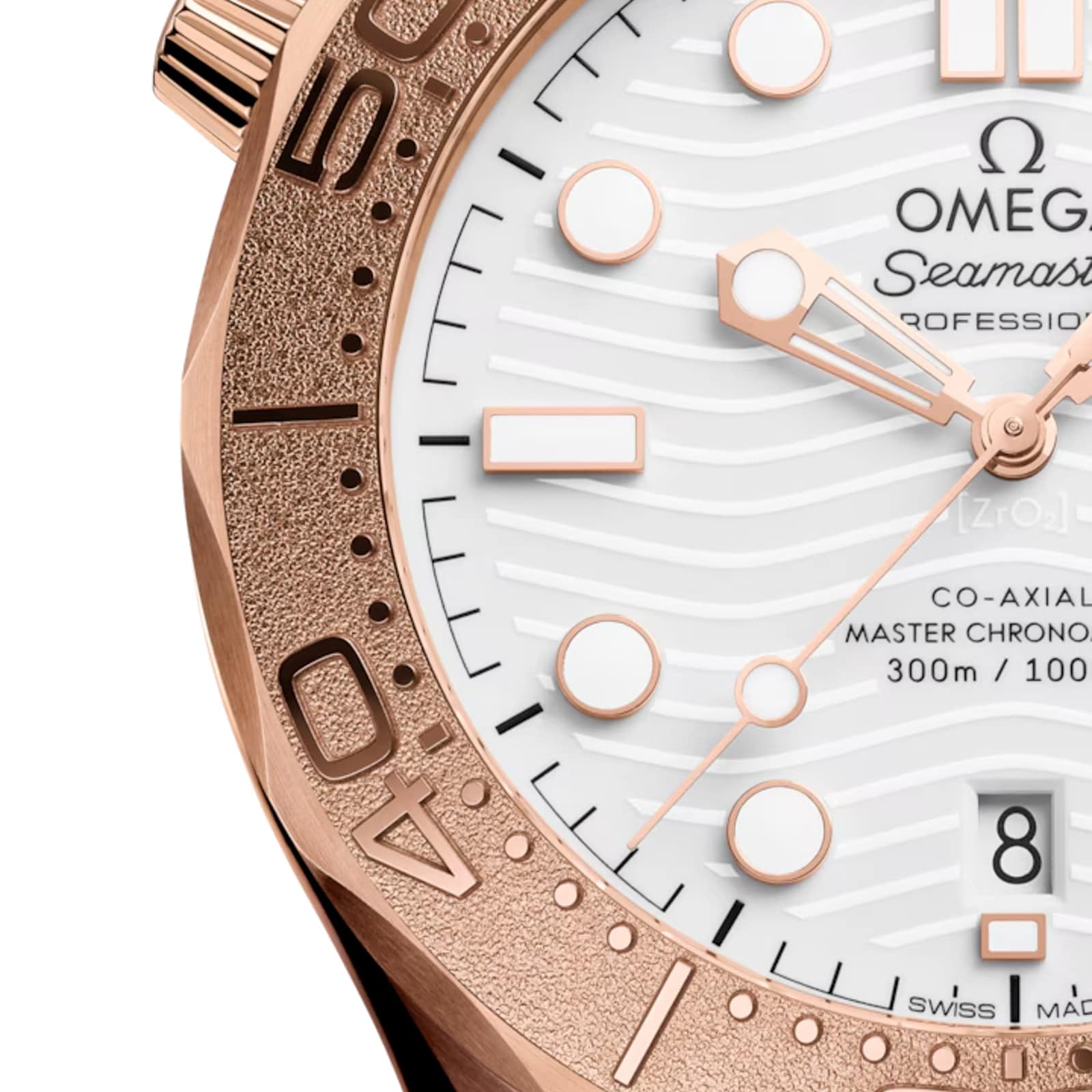 Omega Seamaster Diver 300M Automatic 42mm Mens Watch Rose Gold Omega Seamaster Diver 300M Automatic 42mm Mens Watch Rose Gold