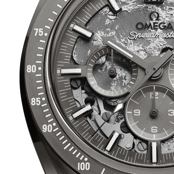 Omega Speedmaster Dark Side Of The Moon 44.25mm Mens Watch Grey