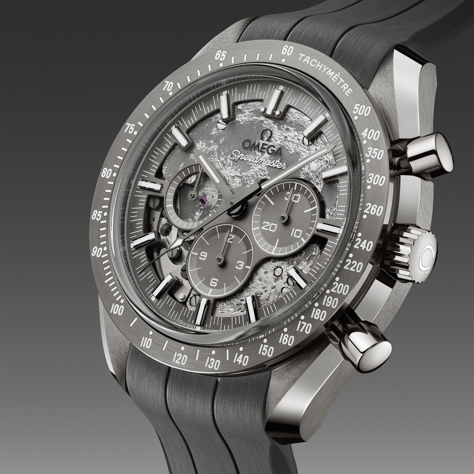 Omega Speedmaster Dark Side Of The Moon 44.25mm Mens Watch Grey