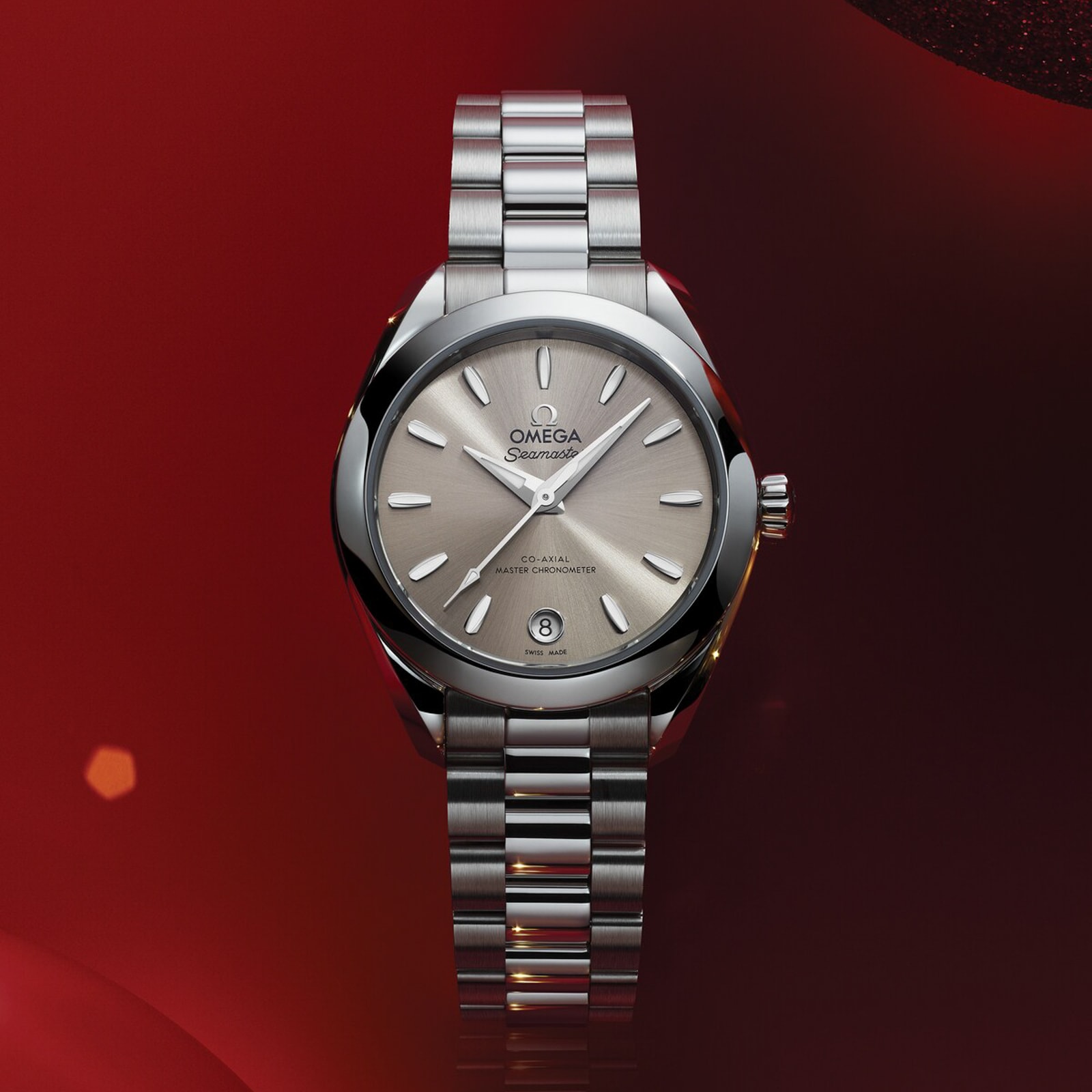 Omega Seamaster Aqua Terra 30mm Ladies Watch Ivory Omega Seamaster Aqua Terra 30mm Ladies Watch Ivory