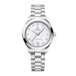 17332424 - Seamaster Aqua Terra 30mm Ladies Watch Mother of Pearl