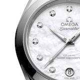 Omega Seamaster Aqua Terra 30mm Ladies Watch Mother of Pearl
