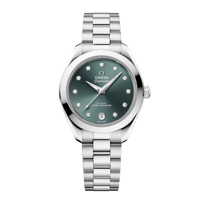 Omega Seamaster Aqua Terra 30mm Ladies Watch Green