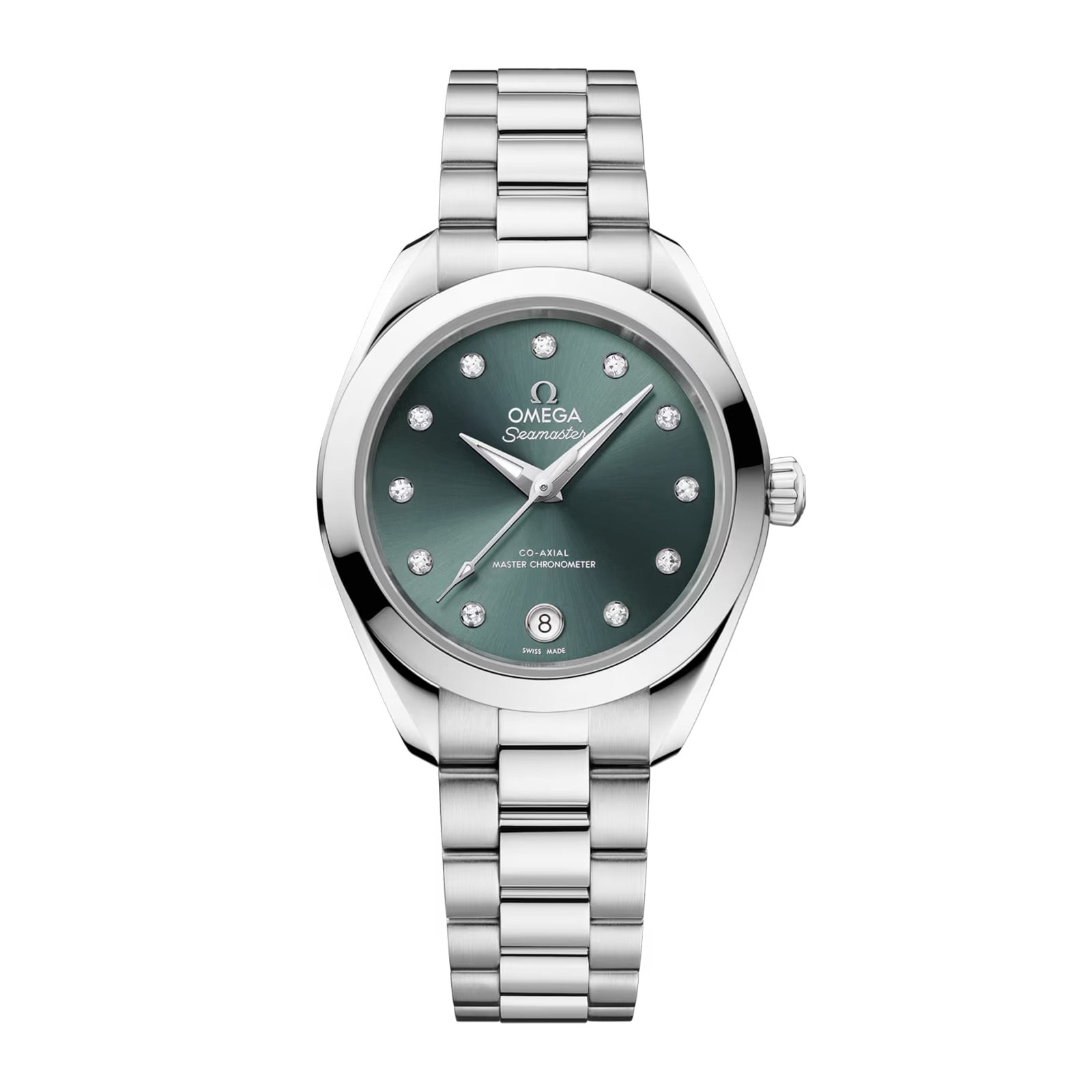 Omega Seamaster Aqua Terra 30mm Ladies Watch Green