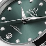 Omega Seamaster Aqua Terra 30mm Ladies Watch Green