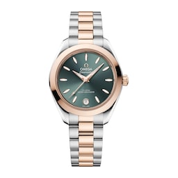 17332426 - Seamaster Aqua Terra 30mm Ladies Watch Green 18k Sedna Gold