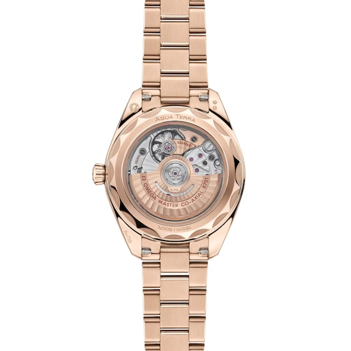 Omega Seamaster Aqua Terra 150m Sedna gold on Sedna gold