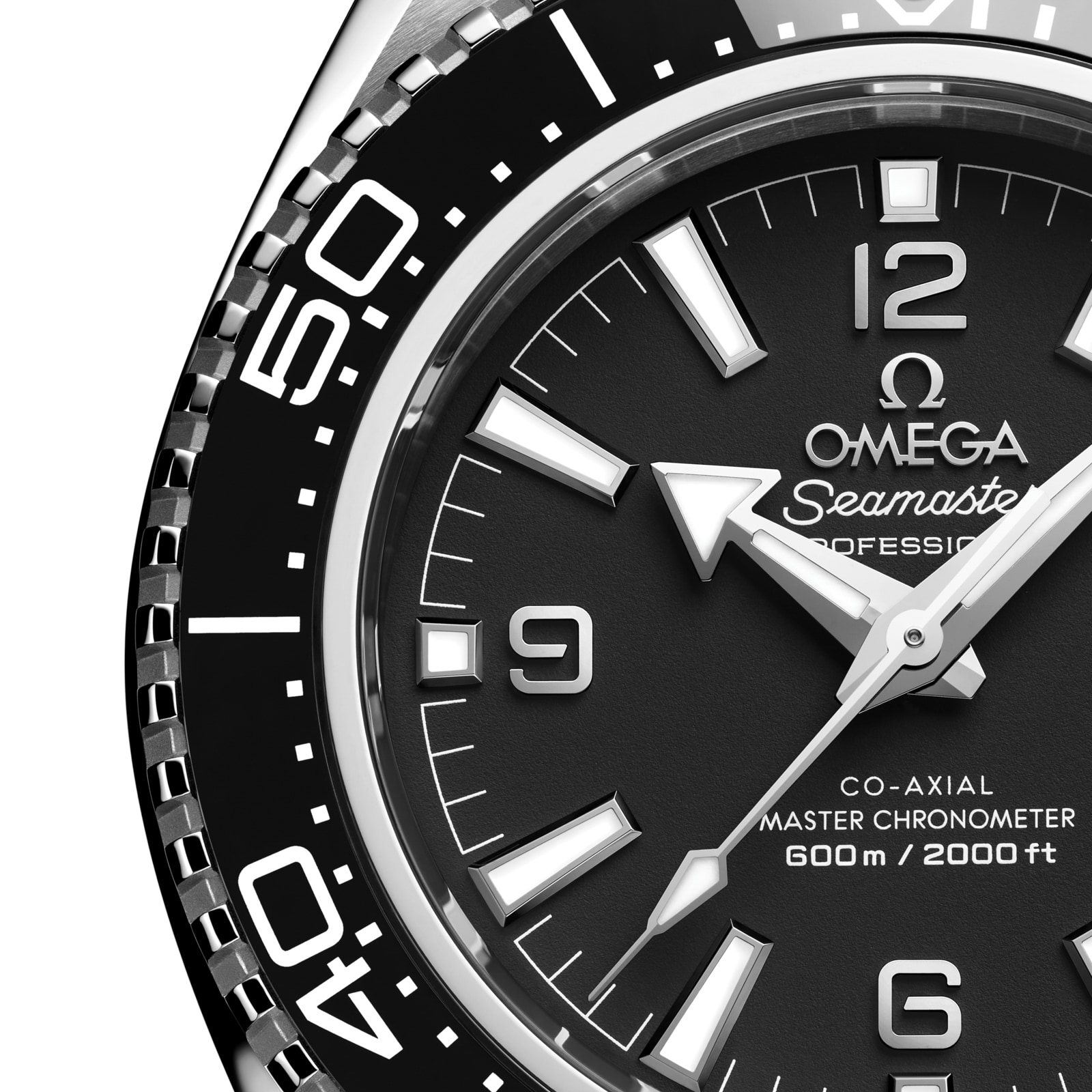 Omega Seamaster Planet Ocean 600M 42mm Mens Watch Black Rubber Strap