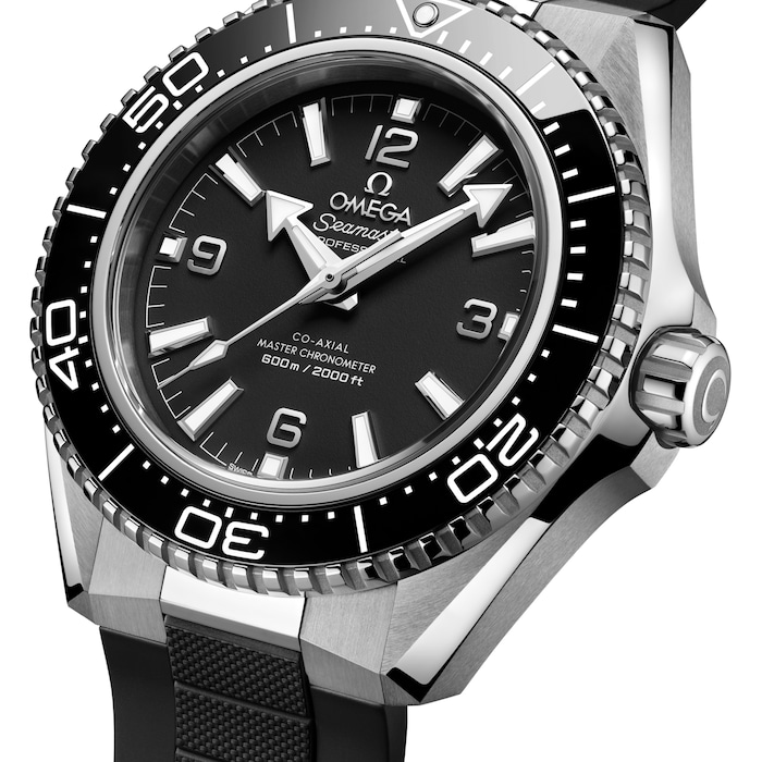 Omega Seamaster Planet Ocean 600M 42mm Mens Watch Black Rubber Strap