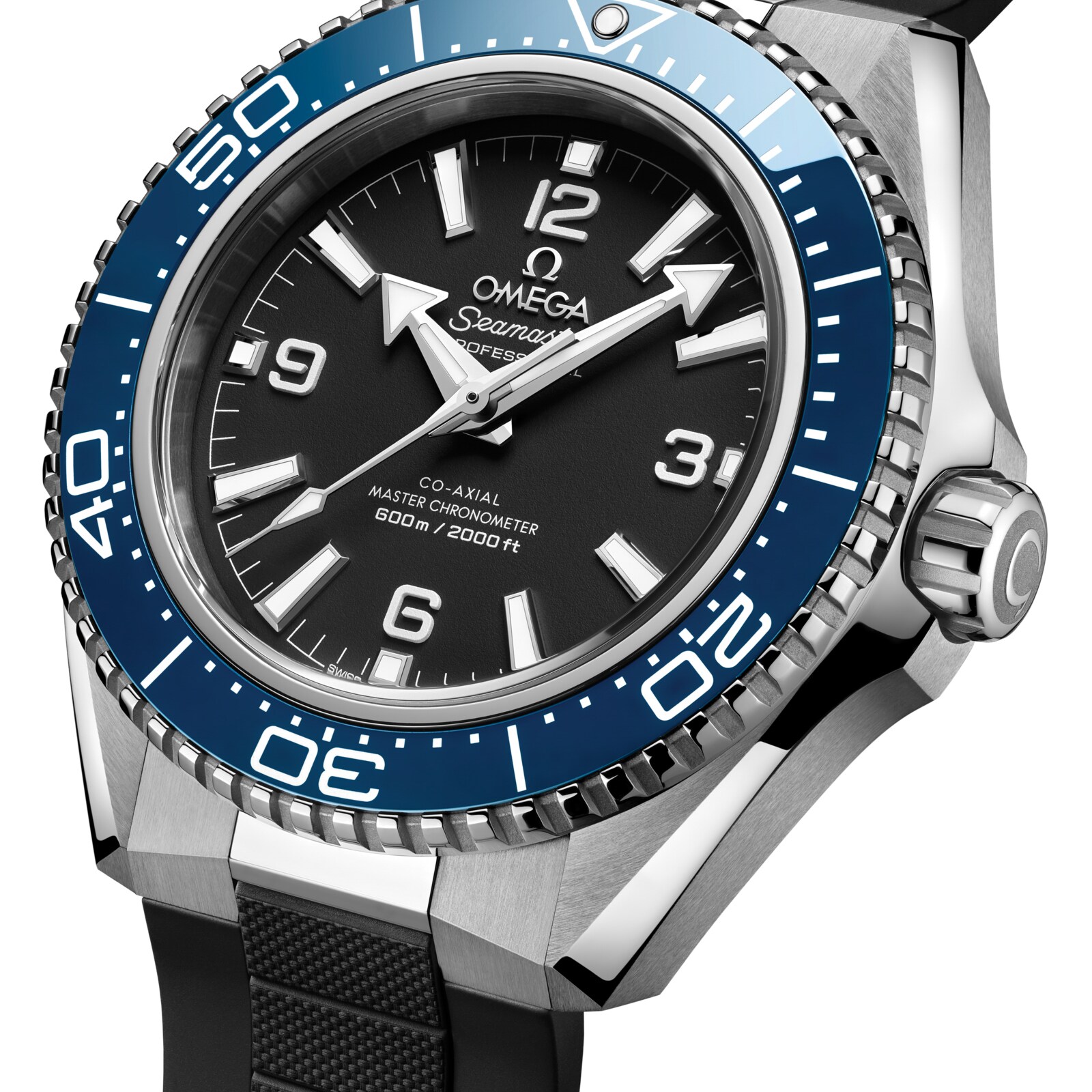 Omega Seamaster Planet Ocean 600M 42mm Mens Watch Black Rubber