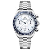 Omega Speedmaster 38 Mens Watch White