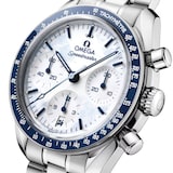 Omega Speedmaster 38 Mens Watch White