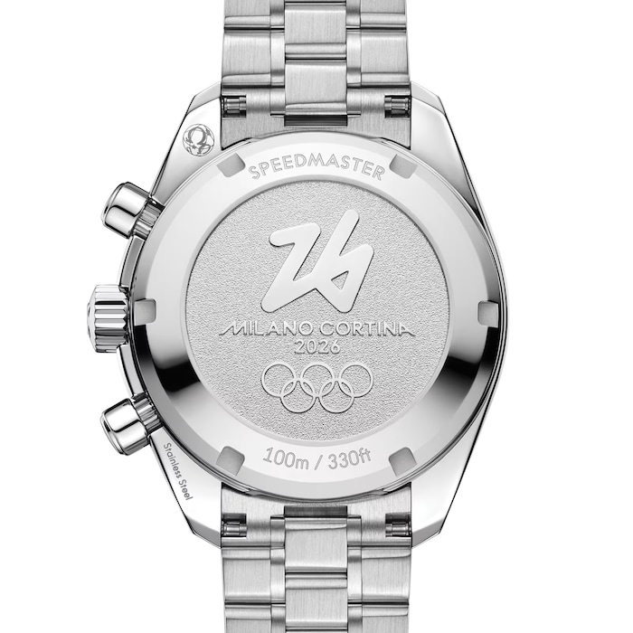 Omega Speedmaster 38 Mens Watch White