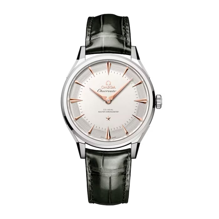 Omega Constellation Observatory 39.5mm Mens Watch Silver