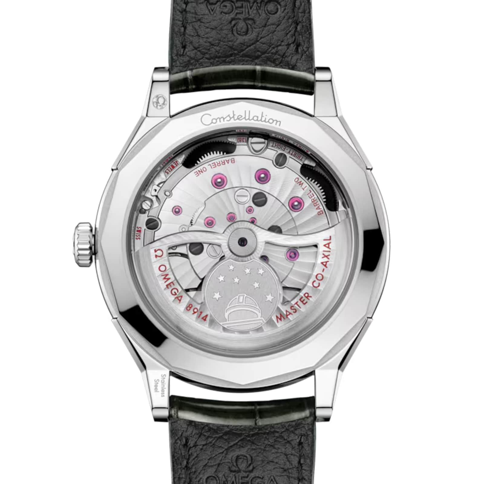 Omega Constellation Observatory 39.5mm Mens Watch Silver