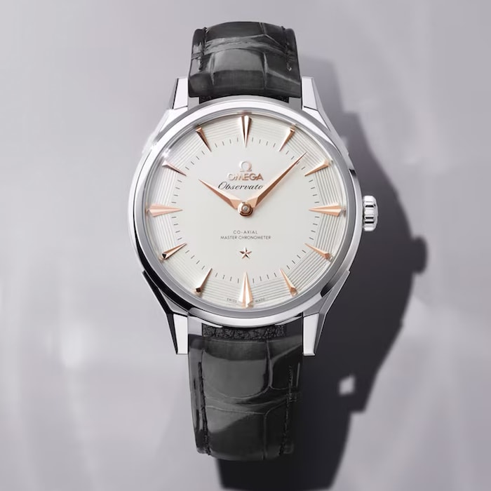 Omega Constellation Observatory 39.5mm Mens Watch Silver