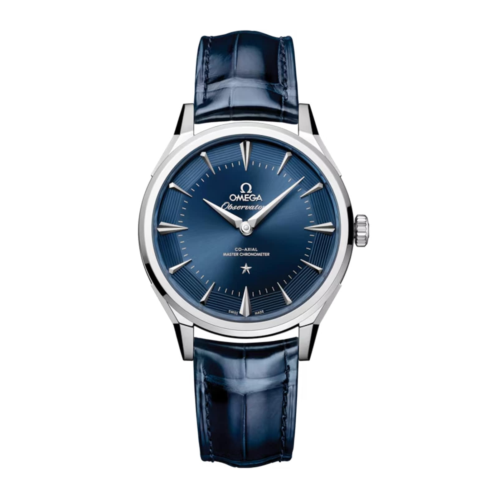 Omega Constellation Observatory 39.5mm Mens Watch Blue