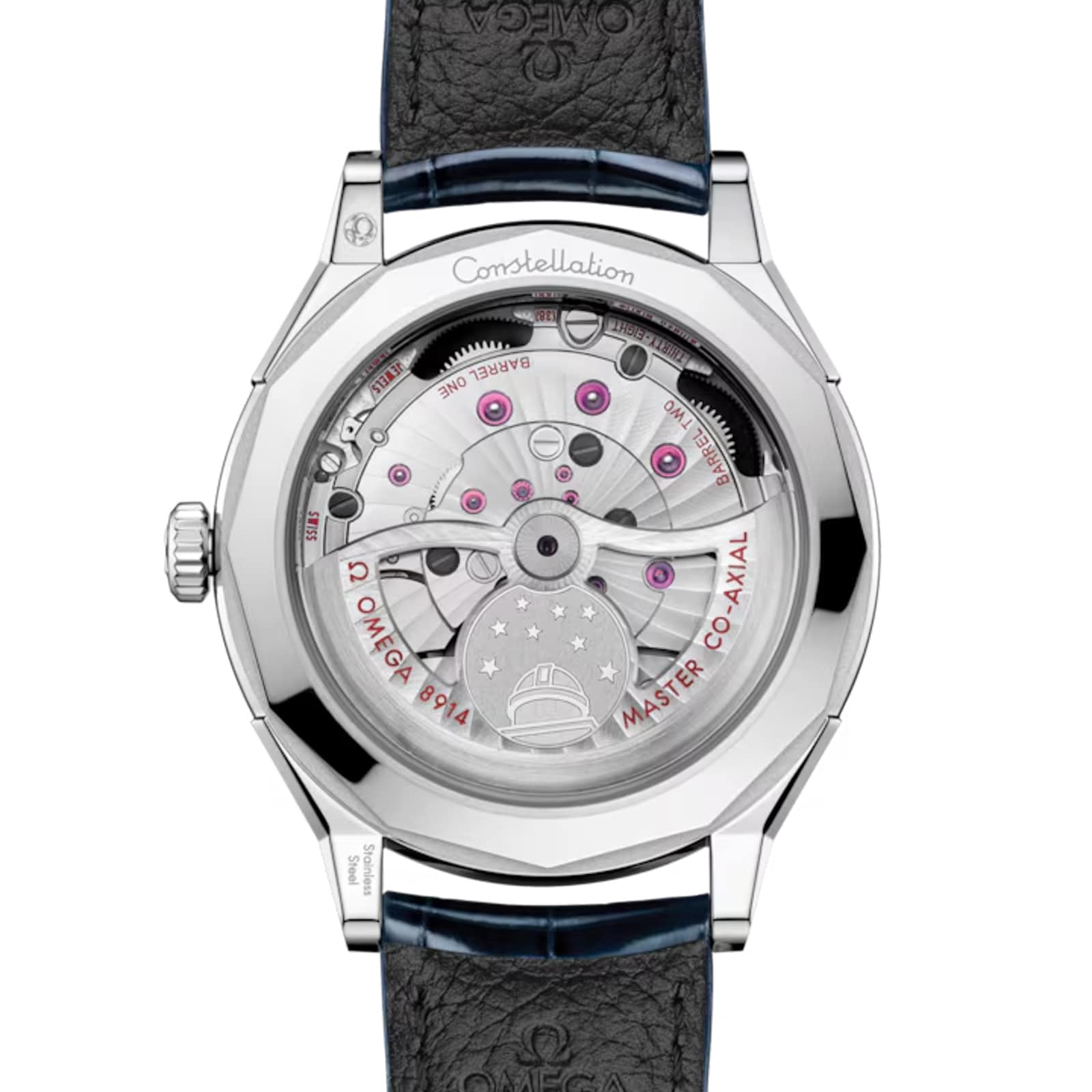 Omega Constellation Observatory 39.5mm Mens Watch Blue