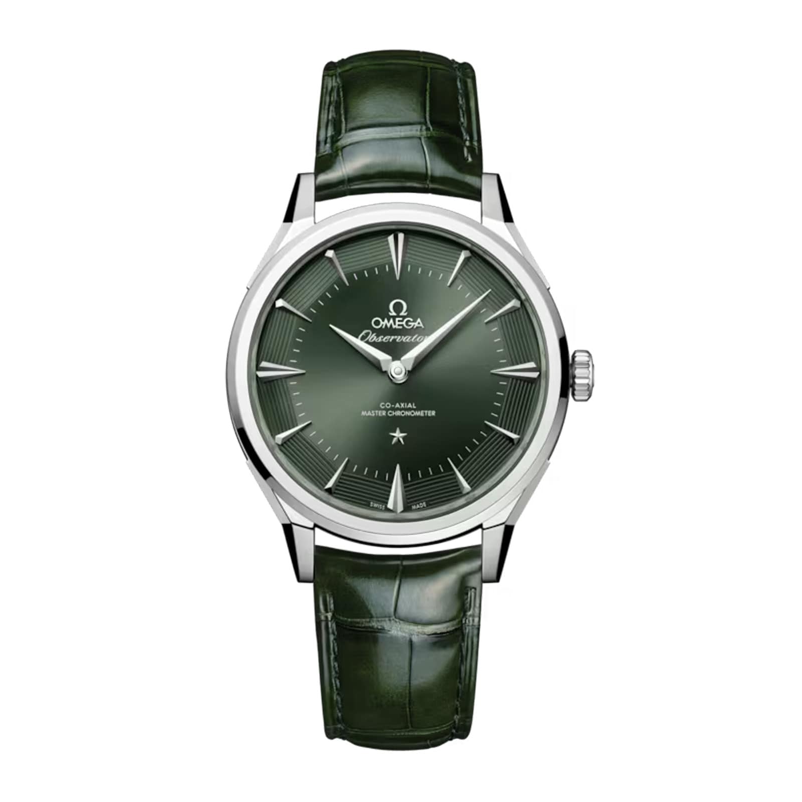 Omega Constellation Observatory 39.5mm Mens Watch Green