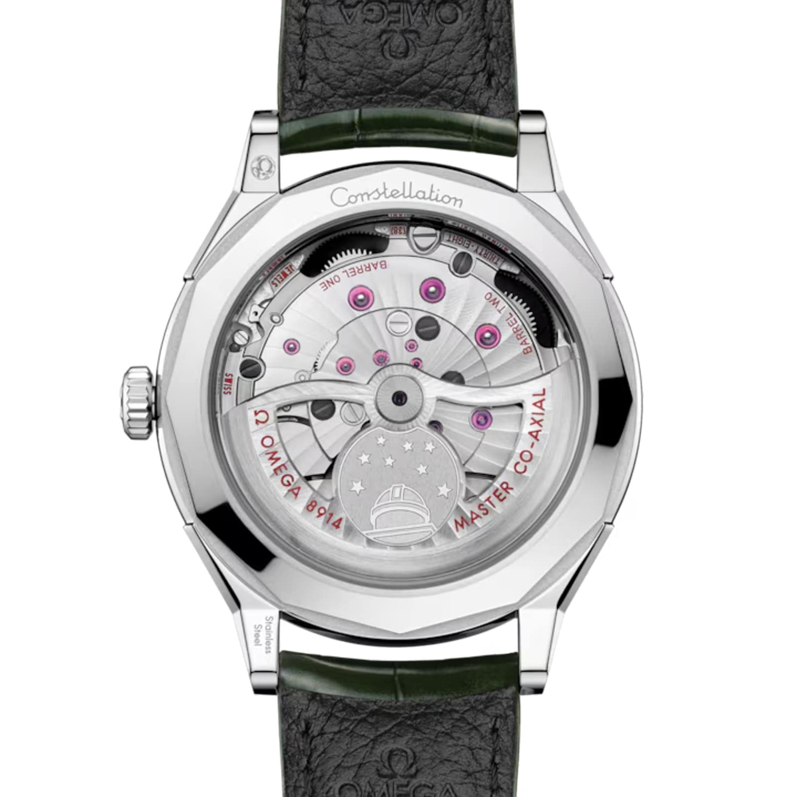 Omega Constellation Observatory 39.5mm Mens Watch Green