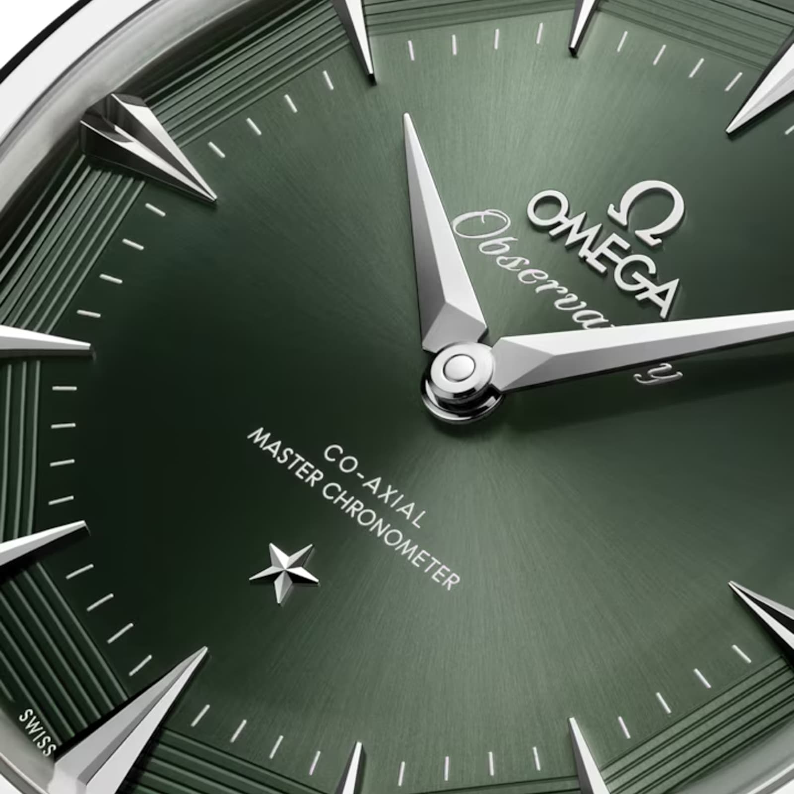 Omega Constellation Observatory 39.5mm Mens Watch Green