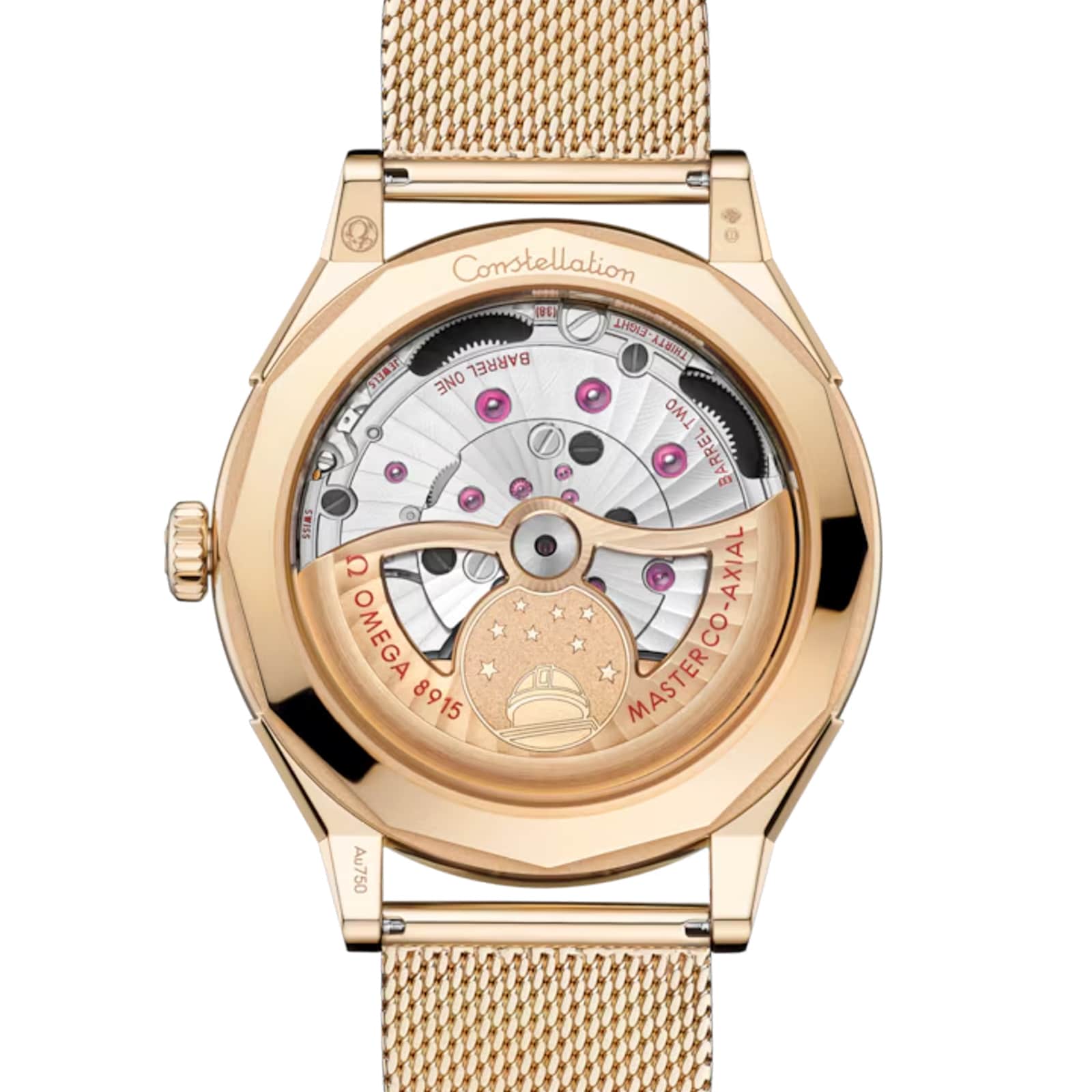 Omega Constellation Observatory 39.5mm Mens Watch Gold