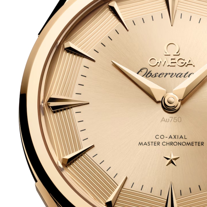 Omega Constellation Observatory 39.5mm Mens Watch Gold