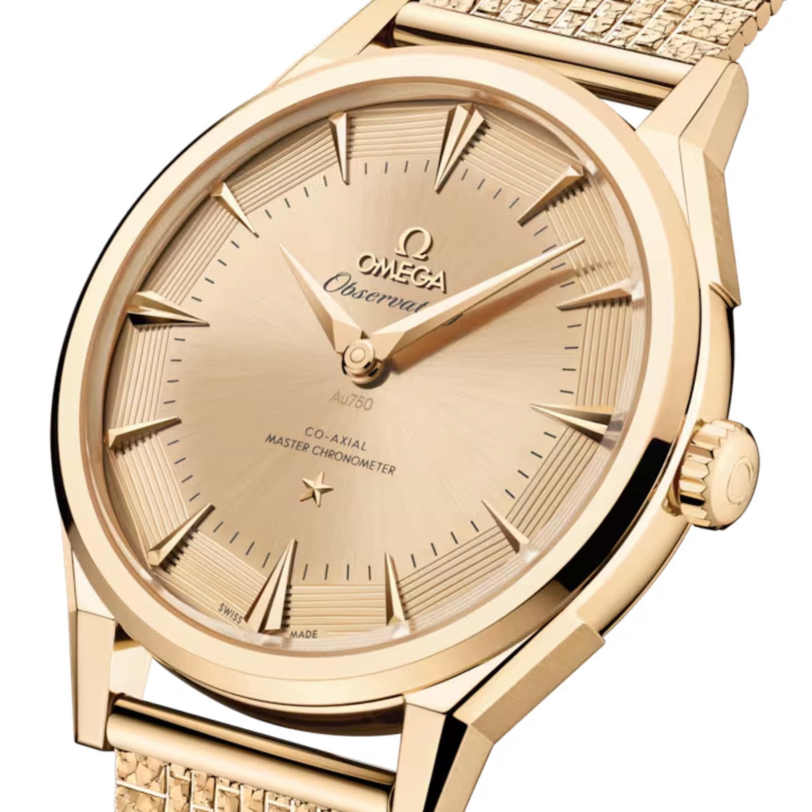 Omega Constellation Observatory 39.5mm Mens Watch Gold
