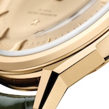 Omega Constellation Observatory 39.5mm Mens Watch Gold Alligator Strap