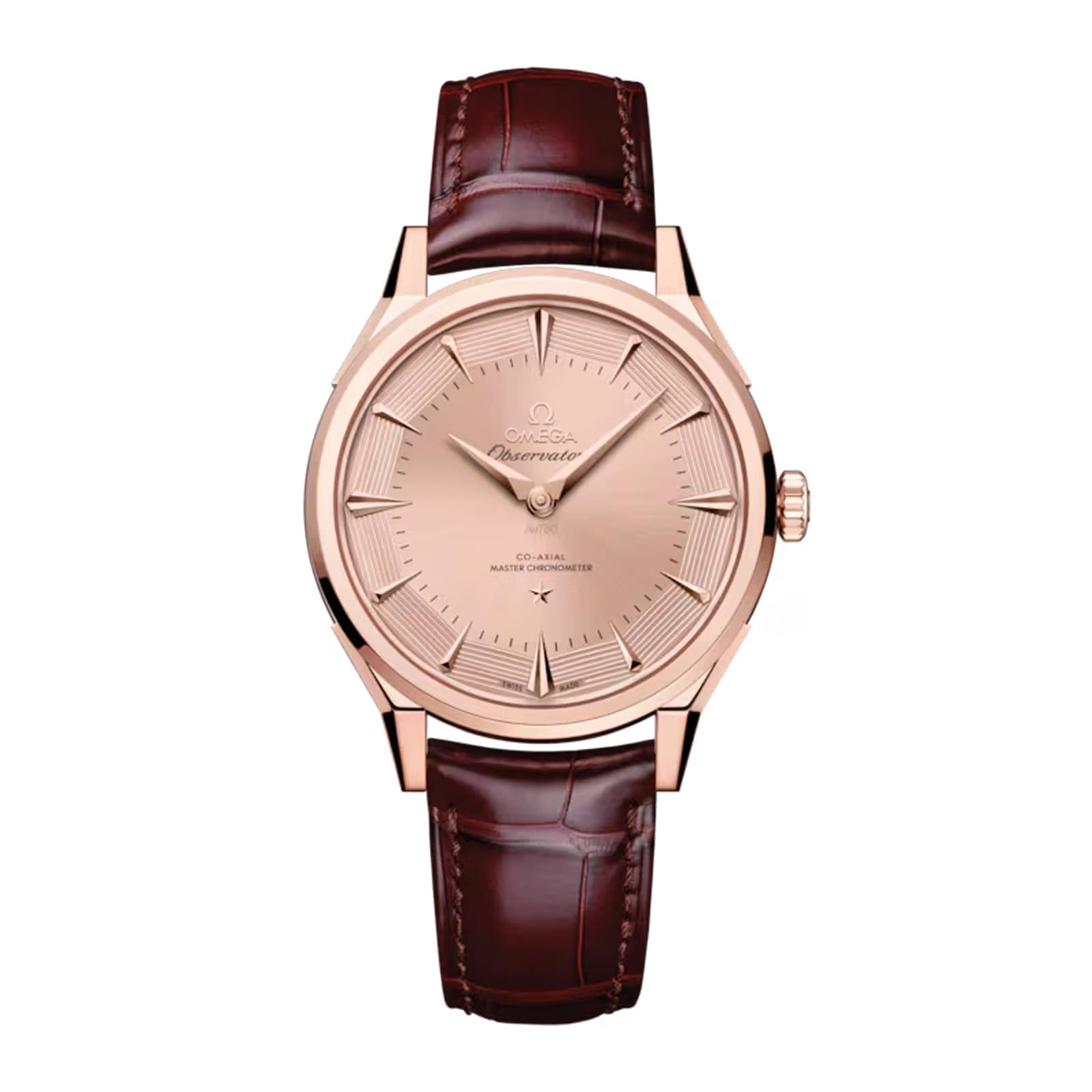 Omega Constellation Observatory 39.5mm Mens Watch Pink