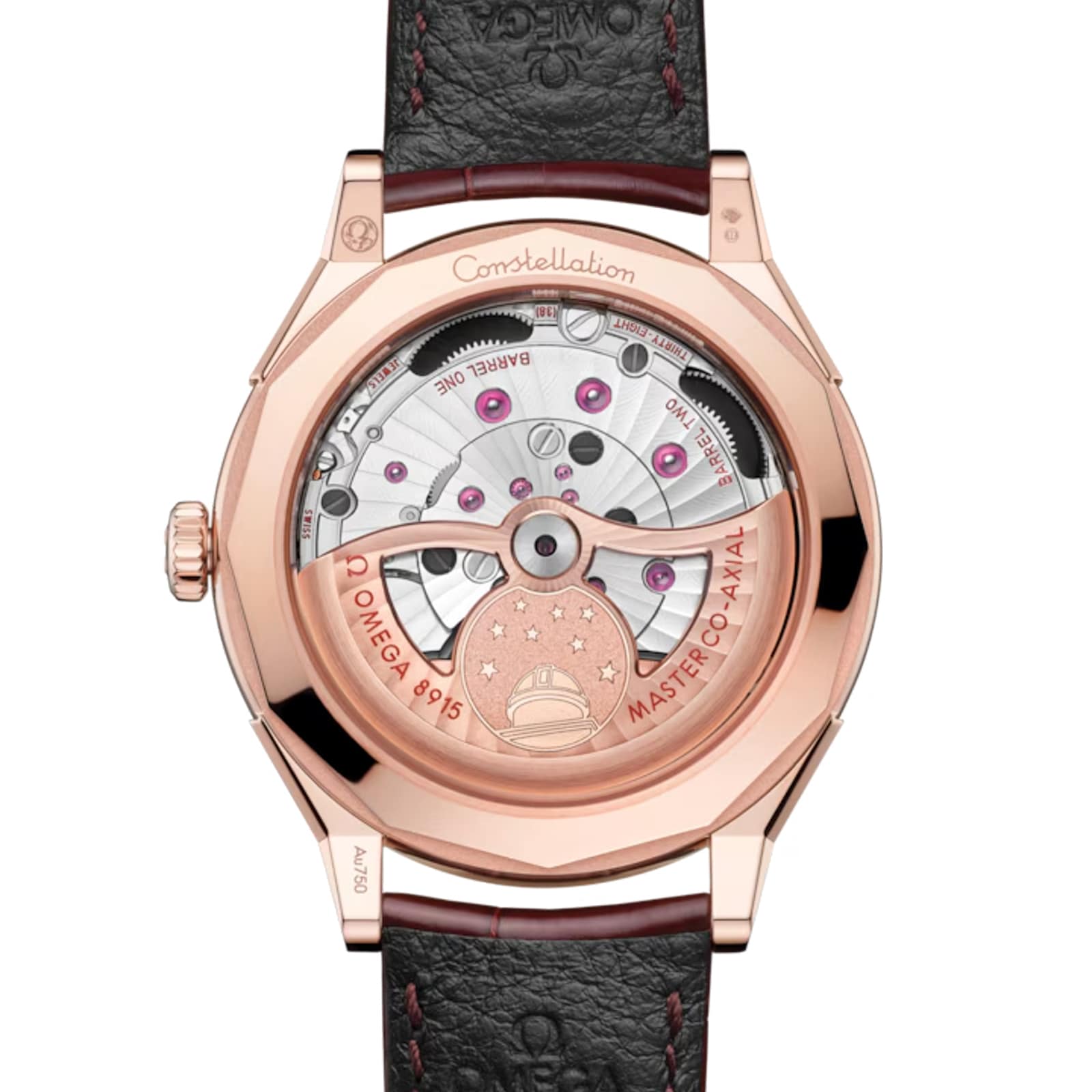 Omega Constellation Observatory 39.5mm Mens Watch Pink