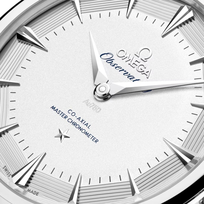 Omega Constellation Observatory 39.5mm Mens Watch Silver