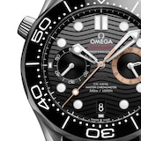 Omega Seamaster Diver 300M James Bond 007 First Light 44mm Mens Watch Black