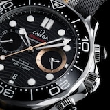 Omega Seamaster Diver 300M James Bond 007 First Light 44mm Mens Watch Black