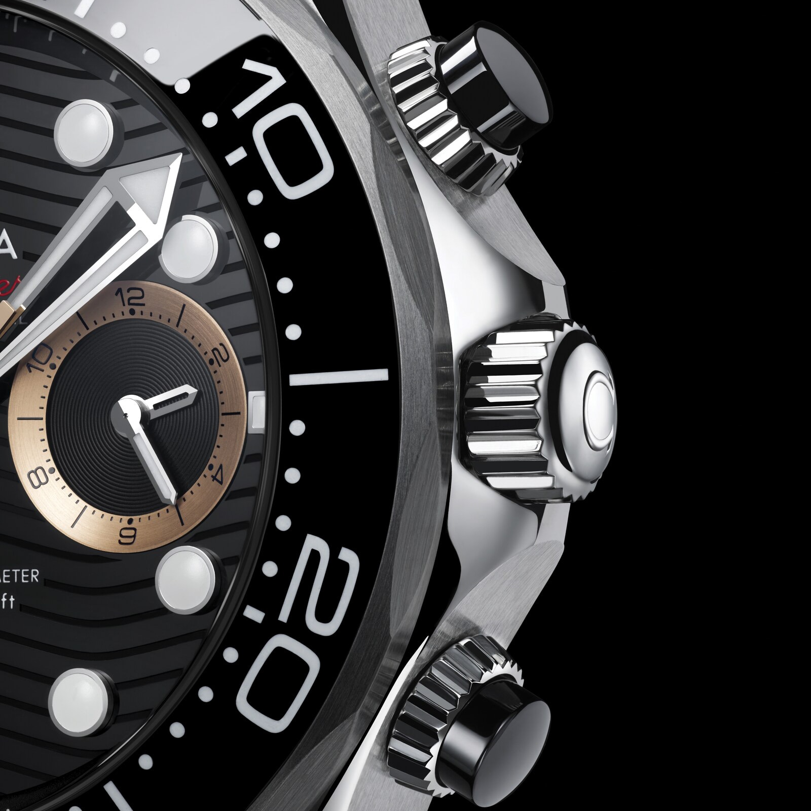 Omega Seamaster Diver 300M James Bond 007 First Light 44mm Mens Watch Black