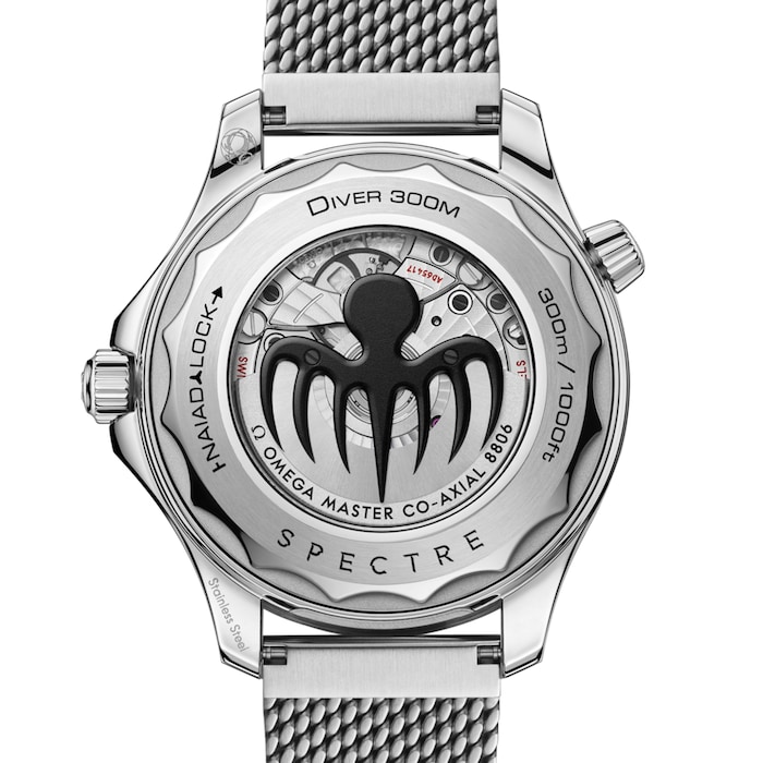 Omega Seamaster Diver 300m Spectre Edition 42mm Mens Watch Black Dial