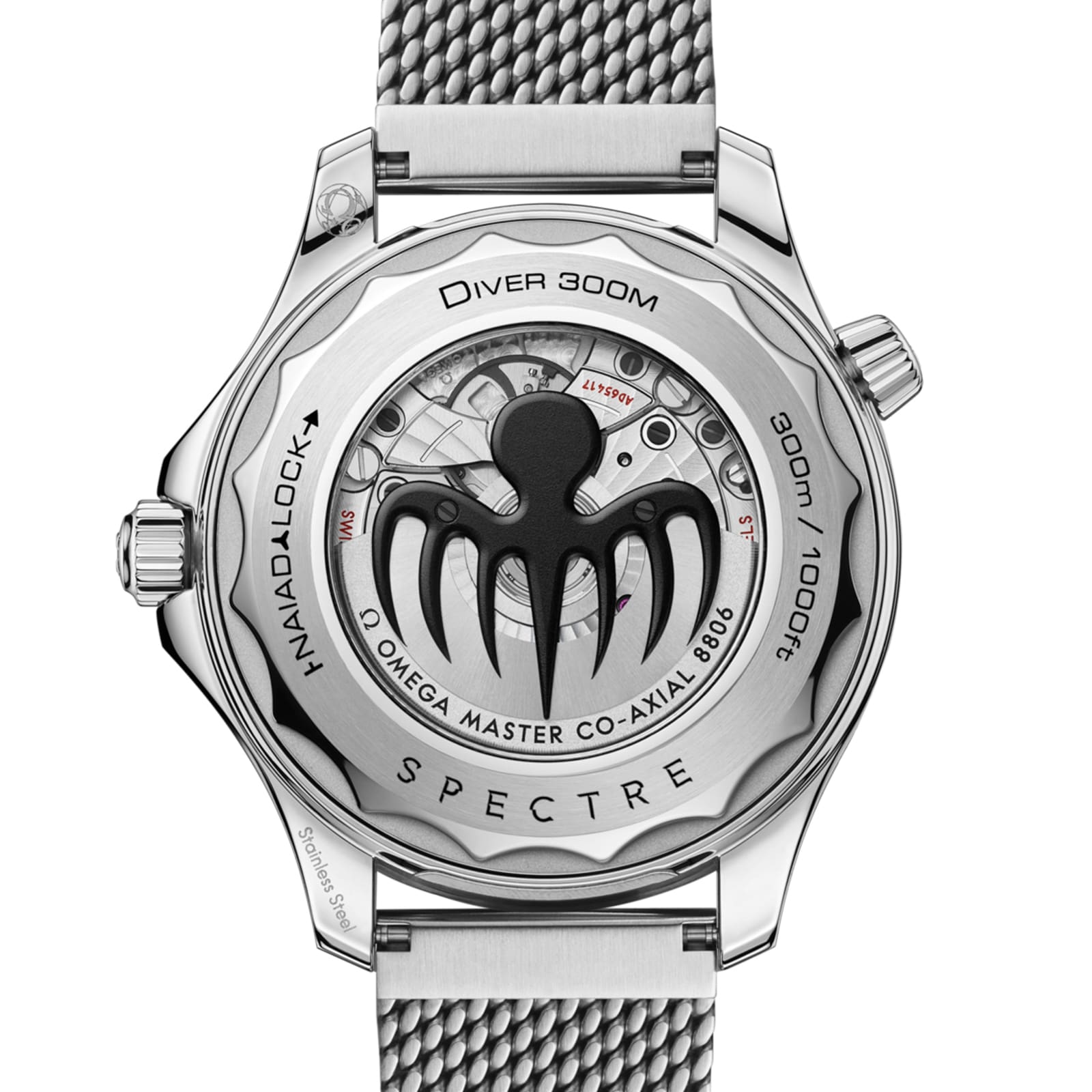 Omega Seamaster Diver 300m Spectre Edition 42mm Mens Watch Black Dial